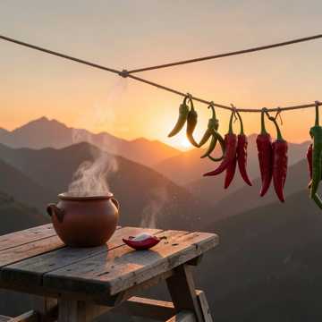 山旮旯的椒盐