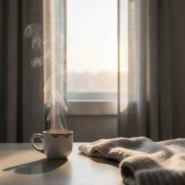 Slow Cup Of Morning Light
