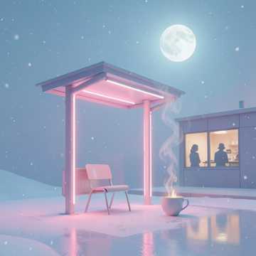 空座椅的月光