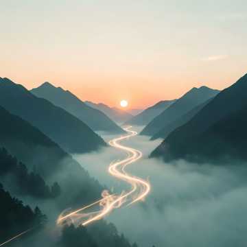 山间的你