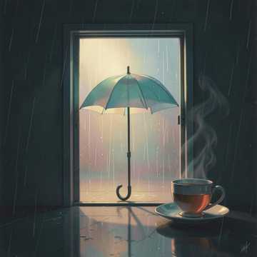雨还在哭