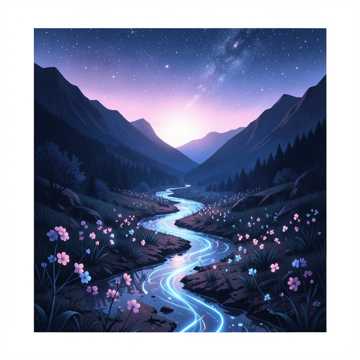 满山星轨