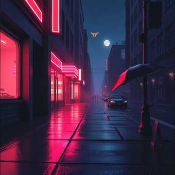 霓虹飞蛾