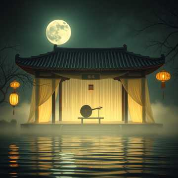纯音乐枕月听风