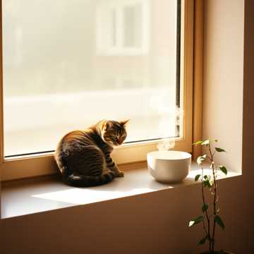 窗外那只猫