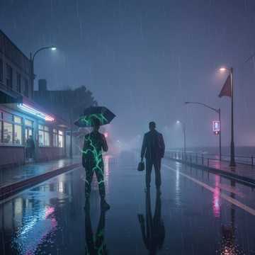 雨停在南山肩