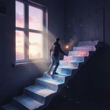 晨光碾过旧图纸