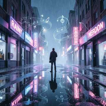 雨湿灯的谎