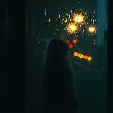 창문 밖 빗소리