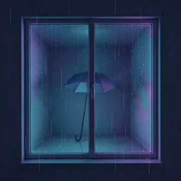 被雨困住的房间