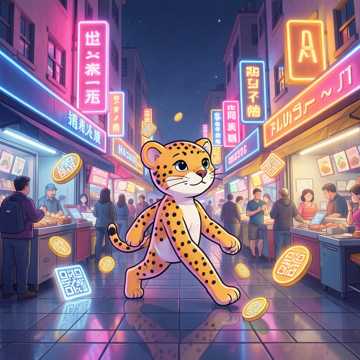 小豹逛街
