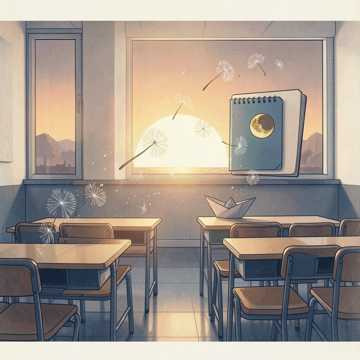 题海描金少年