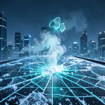 警报在纸上结霜-版本2