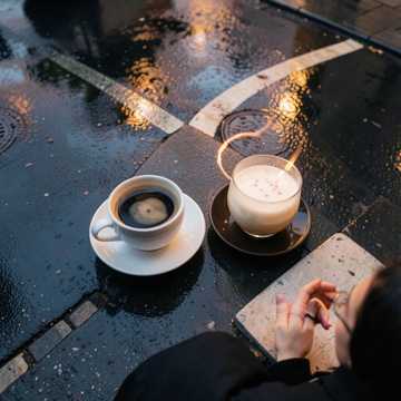 咖啡与奶茶