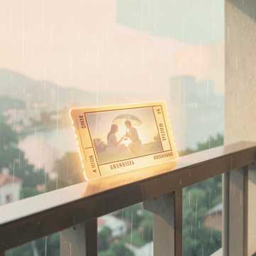 这一票落在手心