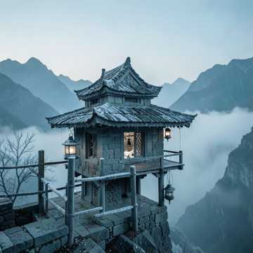 寒寺无人