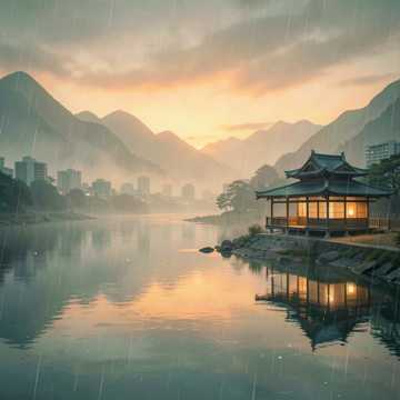 湘水慢慢流