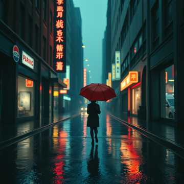 晚了三秒的雨
