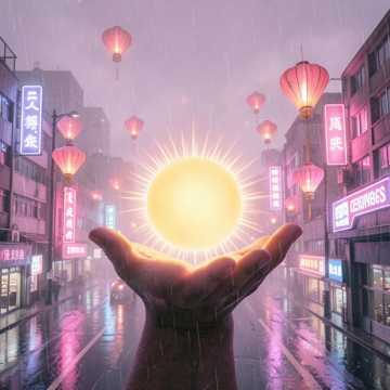 掌心的烈日