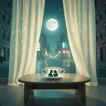 发梢的星光