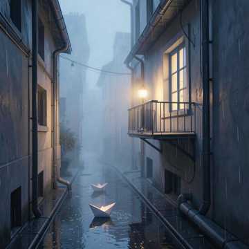 蓝调屋檐
