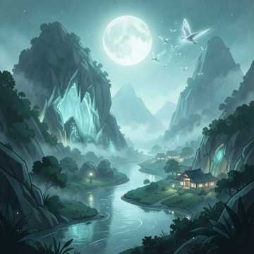 梦回月岩