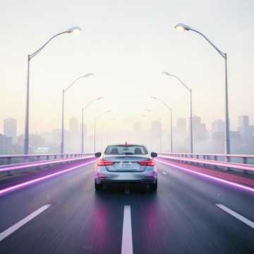 银弧高速路