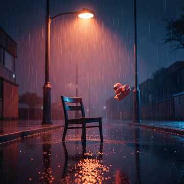 空椅子那边