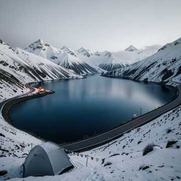 Western Road of Blue Lakes-版本2