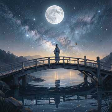 挑着银河等一回