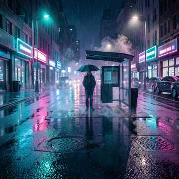 雨夜归途