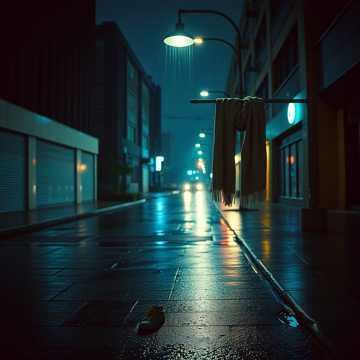 雨声踩碎整条街