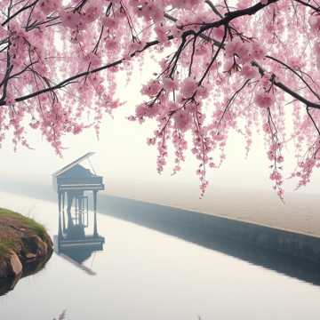 樱花粉雨