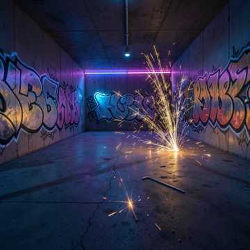 高架桥下的起舞