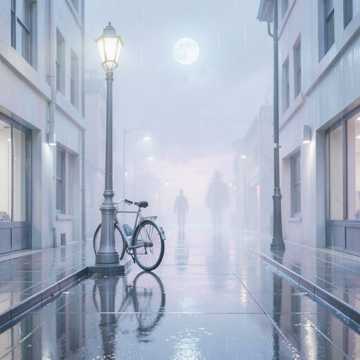 雨后那条路