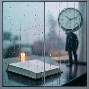 雨季的窗