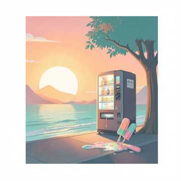 夏日贩卖机