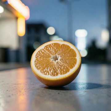 橘子和她