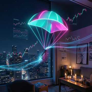 K线降落伞