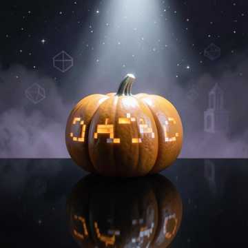 Moonlit Pumpkin Court
