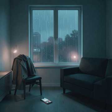 熄灯的雨天