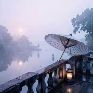 烟雨楼台