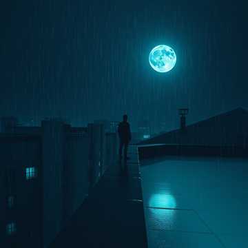 夜色剥落