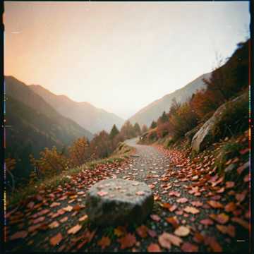 红叶满山