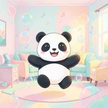 胖熊转圈圈