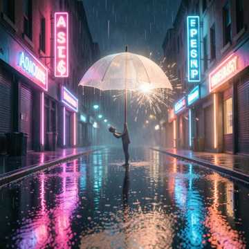 雨后跳舞