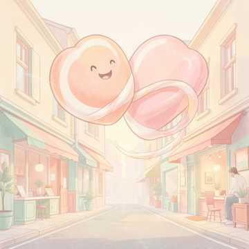 牵着你慢慢跑