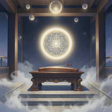 九重星坠无声