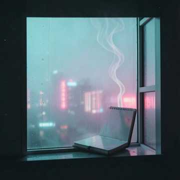 玻璃窗上的雾气