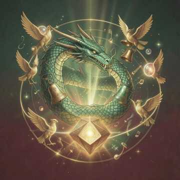 苍龙绕五音